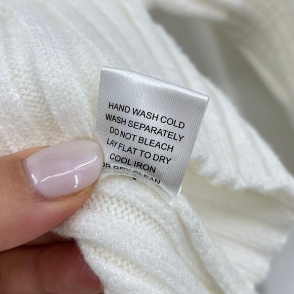 superdown | Ava Skirt Set in Cream Off White Ribbed Knit Top & Mini S - Picture 7 of 7